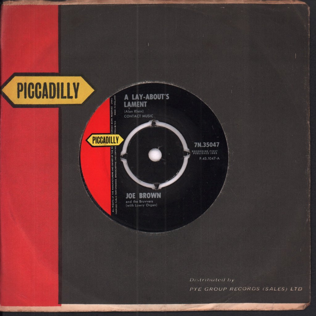 Joe Brown - A Lay-About's Lament - 7 Inch