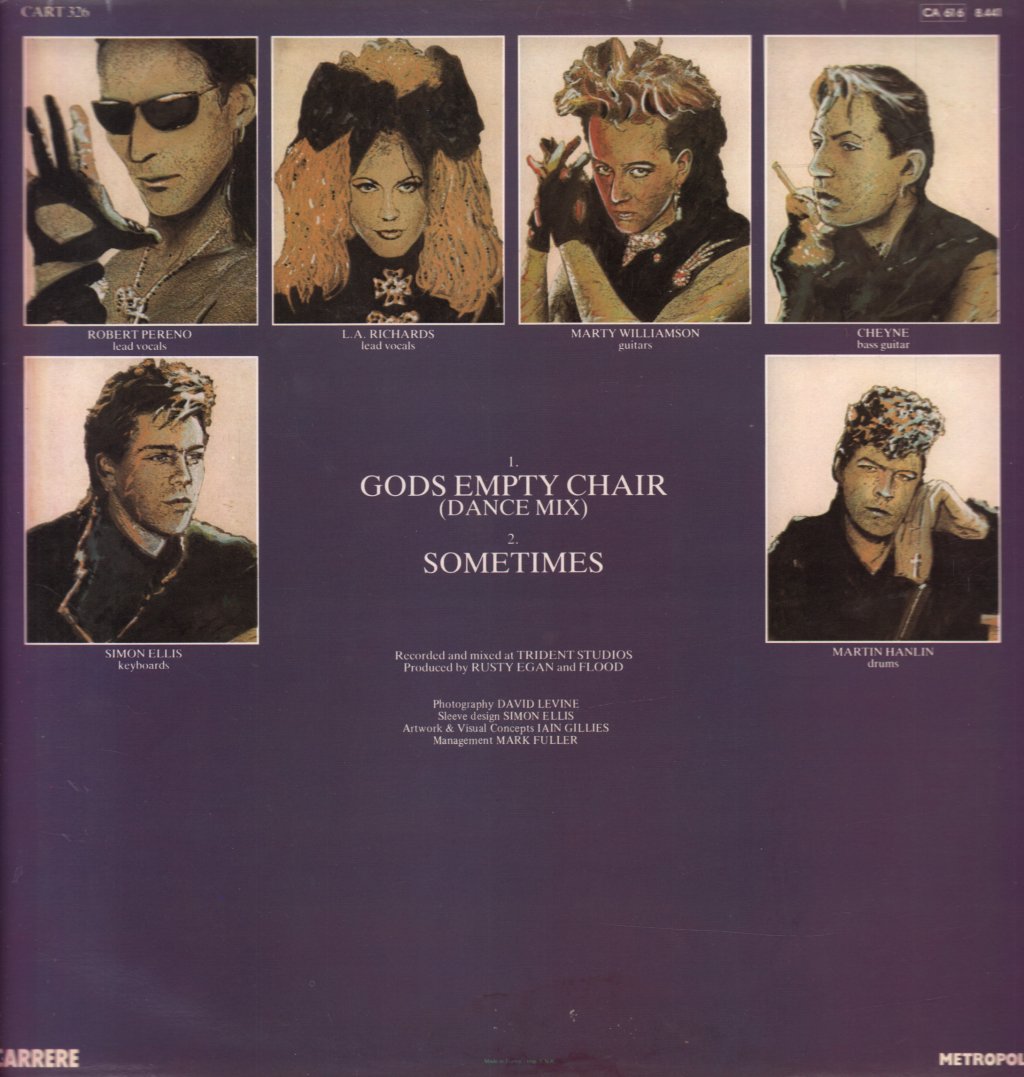 Pleasure And The Beast - Gods Empty Chair - 12 Inch