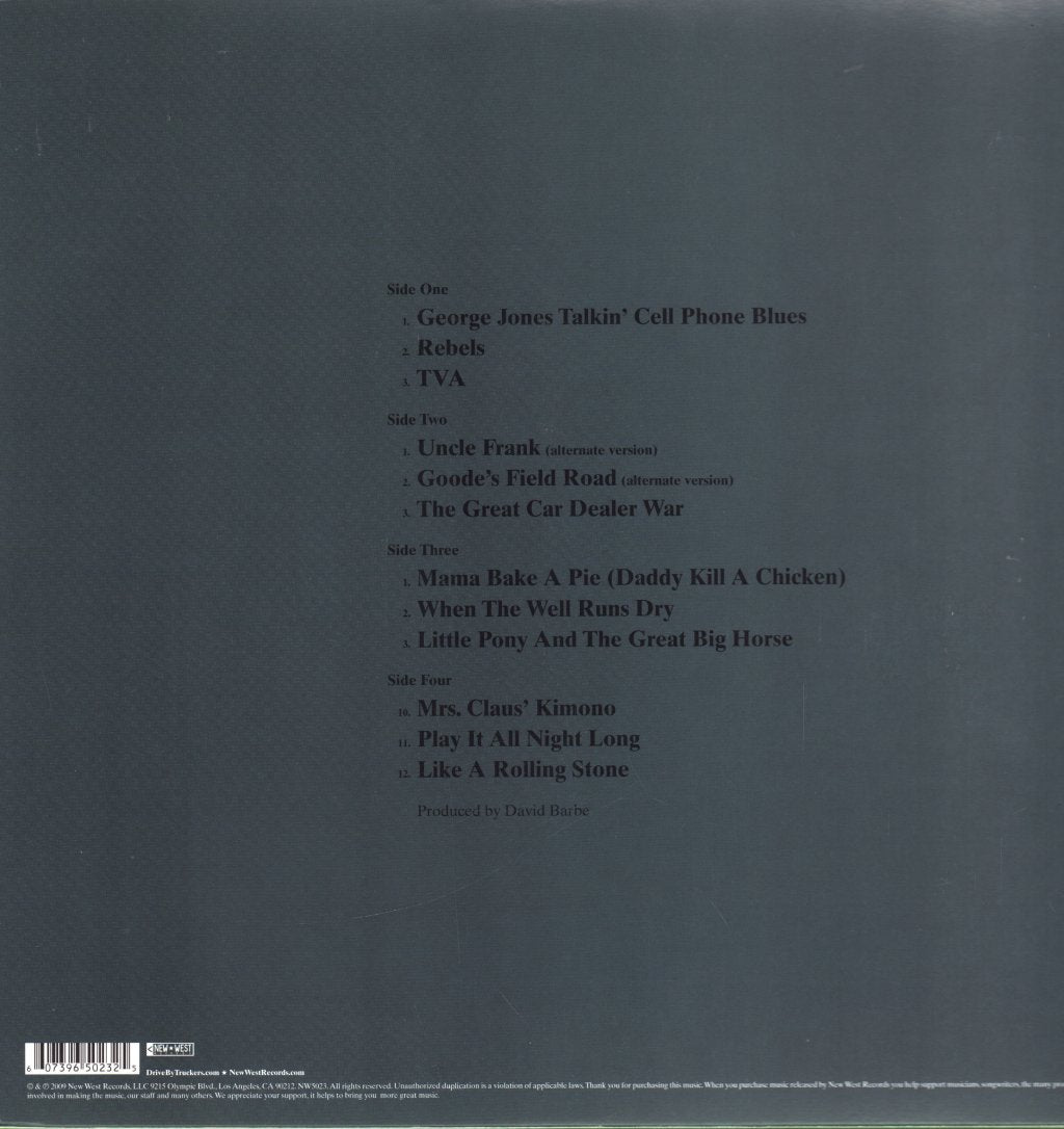 Drive-By Truckers - Fine Print (A Collection Of Oddities And Rarities) 2003-2008 - Double Lp