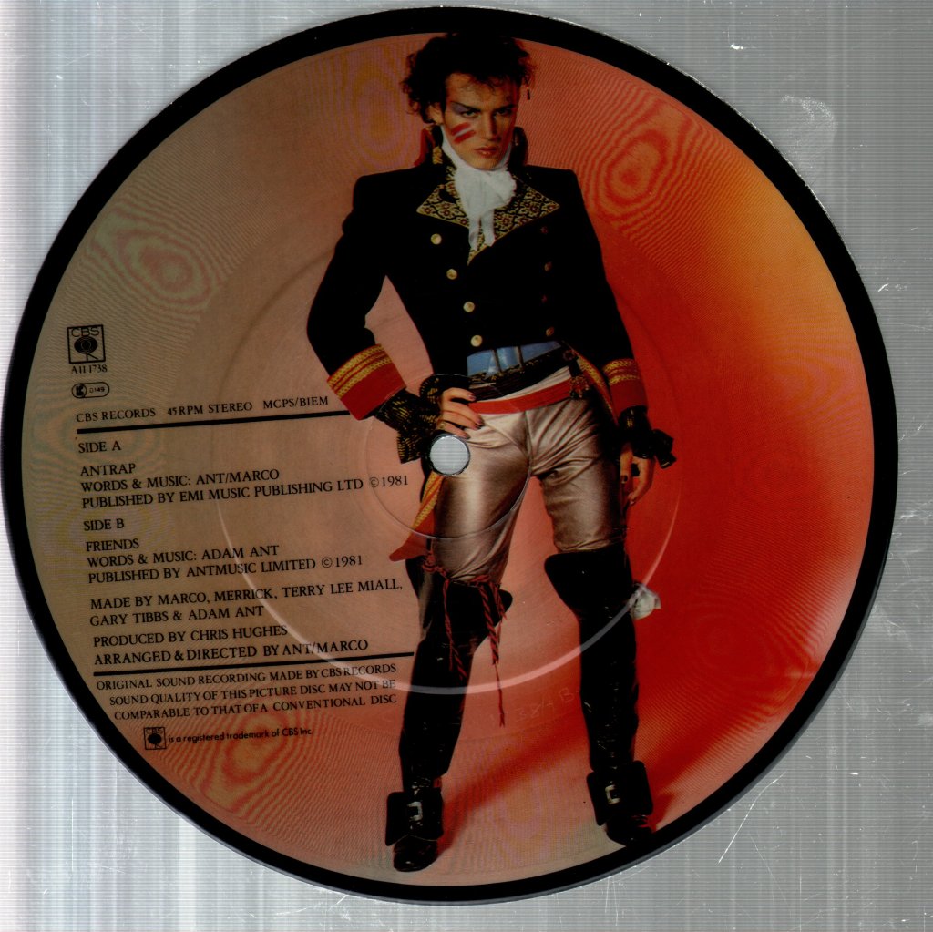 Adam And The Ants - Ant Rap - 7 Inch