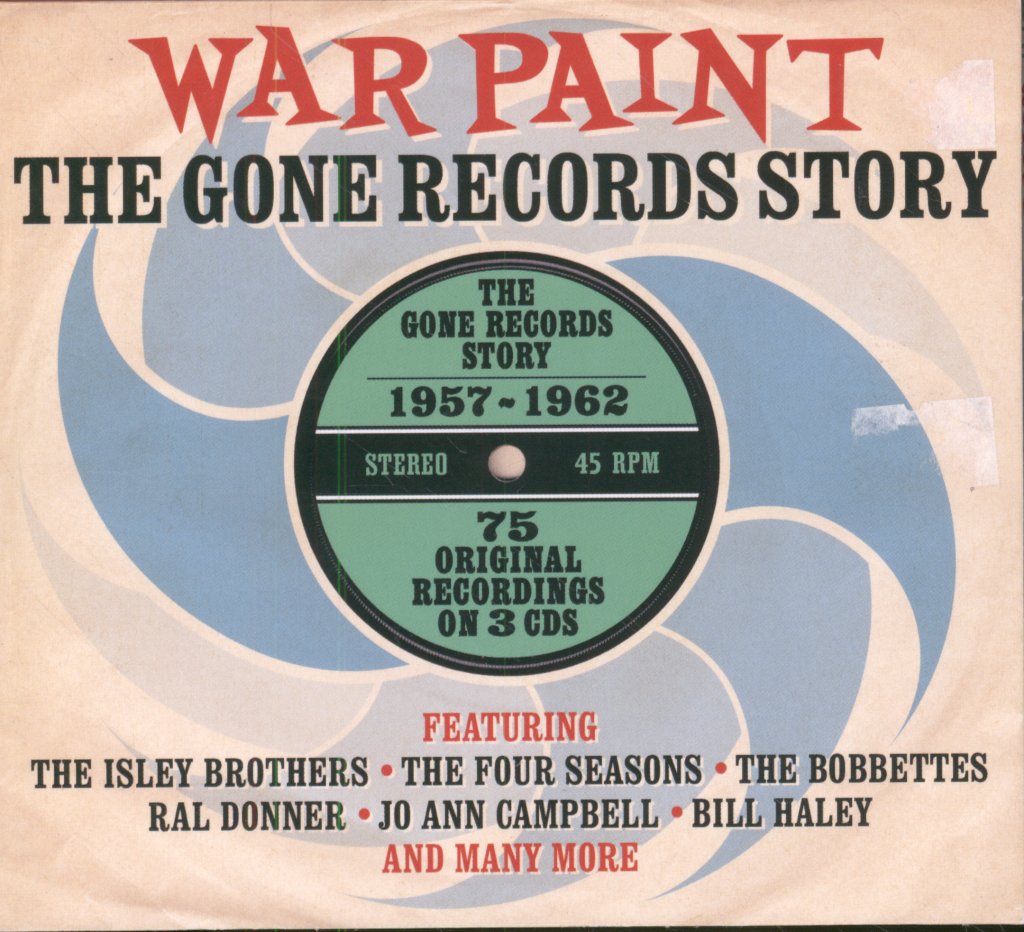 Various Artists - War Paint, The Gone Records Story - Cd Set