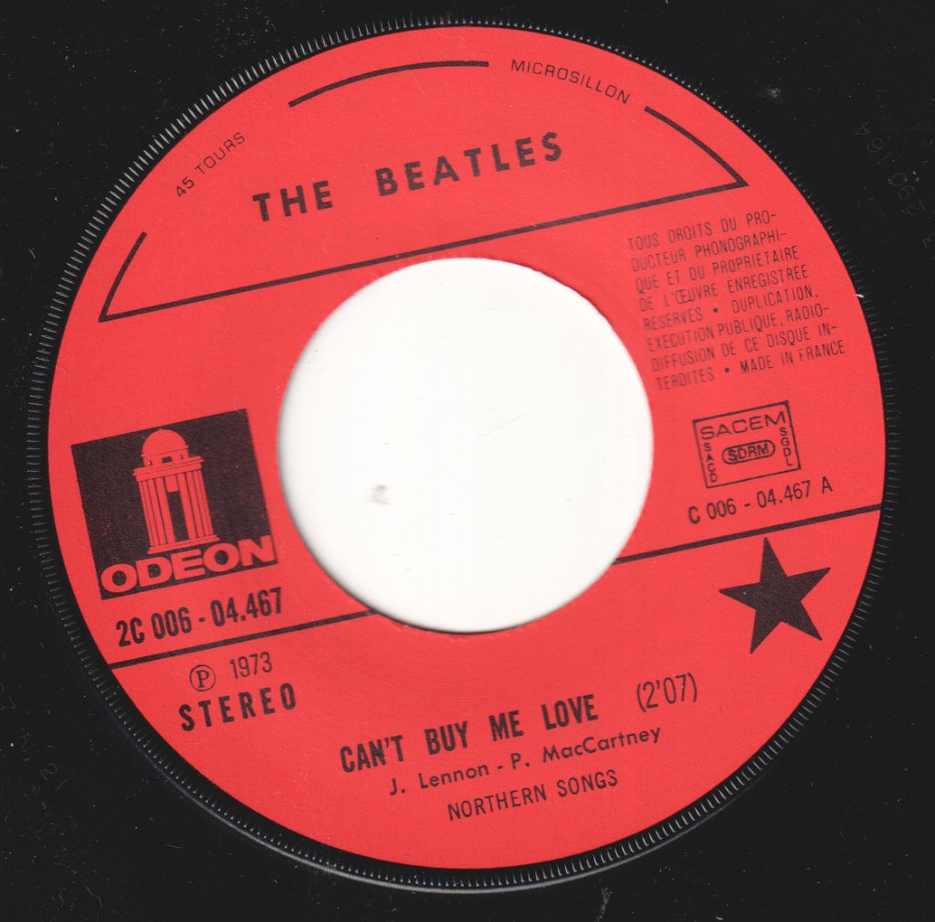 Beatles - Can't Buy Me Love - 7 Inch