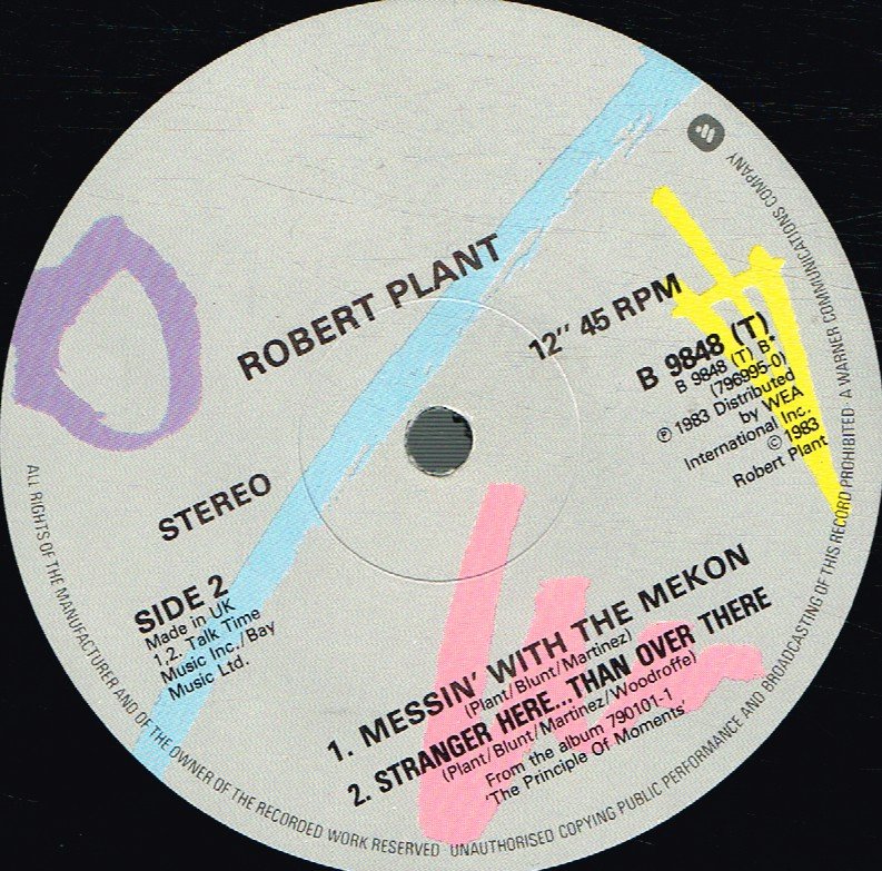 Robert Plant - Big Log - 12 Inch