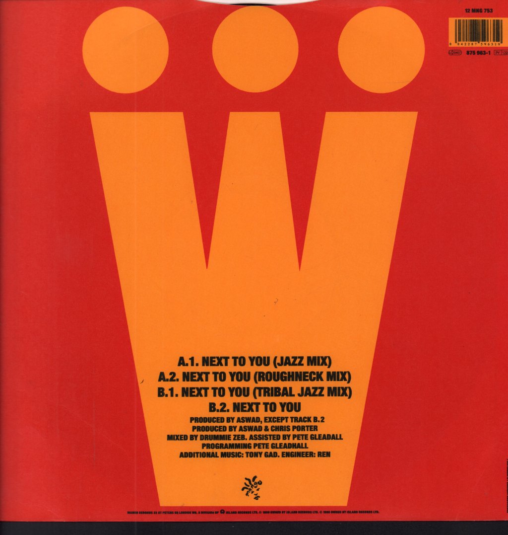 Aswad - Next To You - 12 Inch