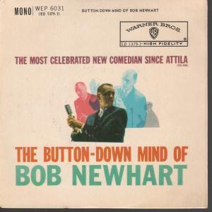 Bob Newhart - Button Down Mind Of - 7 Inch