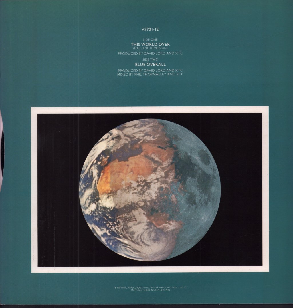XTC - This World Over - 12 Inch
