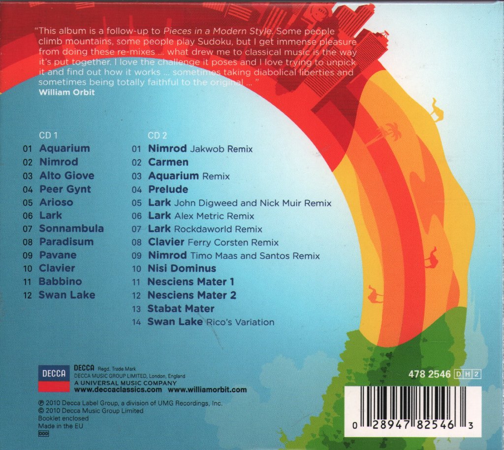 William Orbit - Pieces In A Modern Style 2 - Double Cd