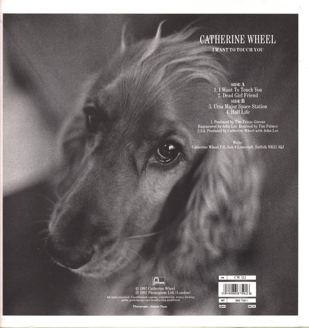 Catherine Wheel - I Want To Touch You - 12 Inch