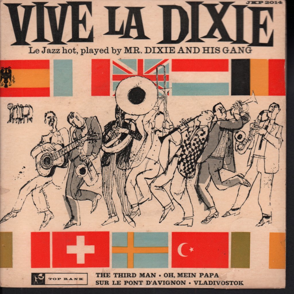 mr. dixie and his gang - vive la dixie - 7 Inch