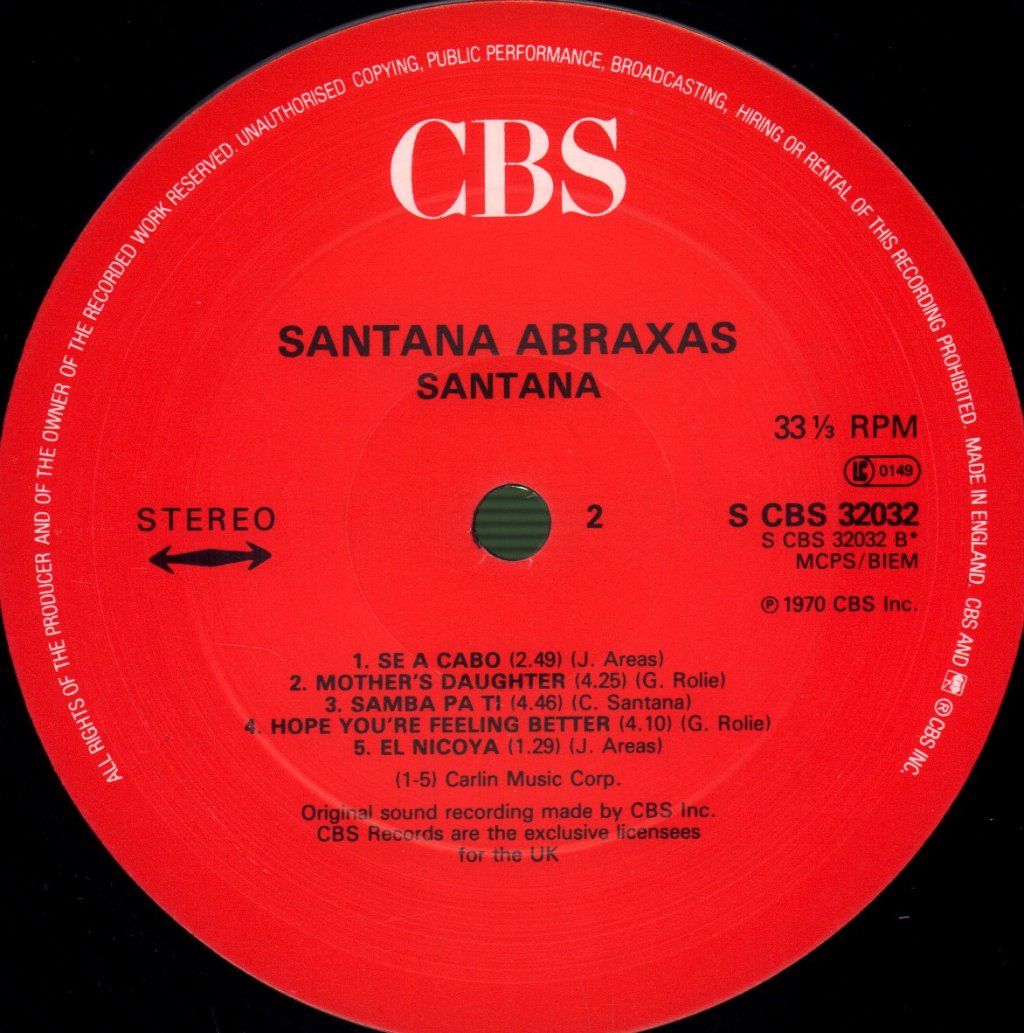 Santana - Abraxas - Lp