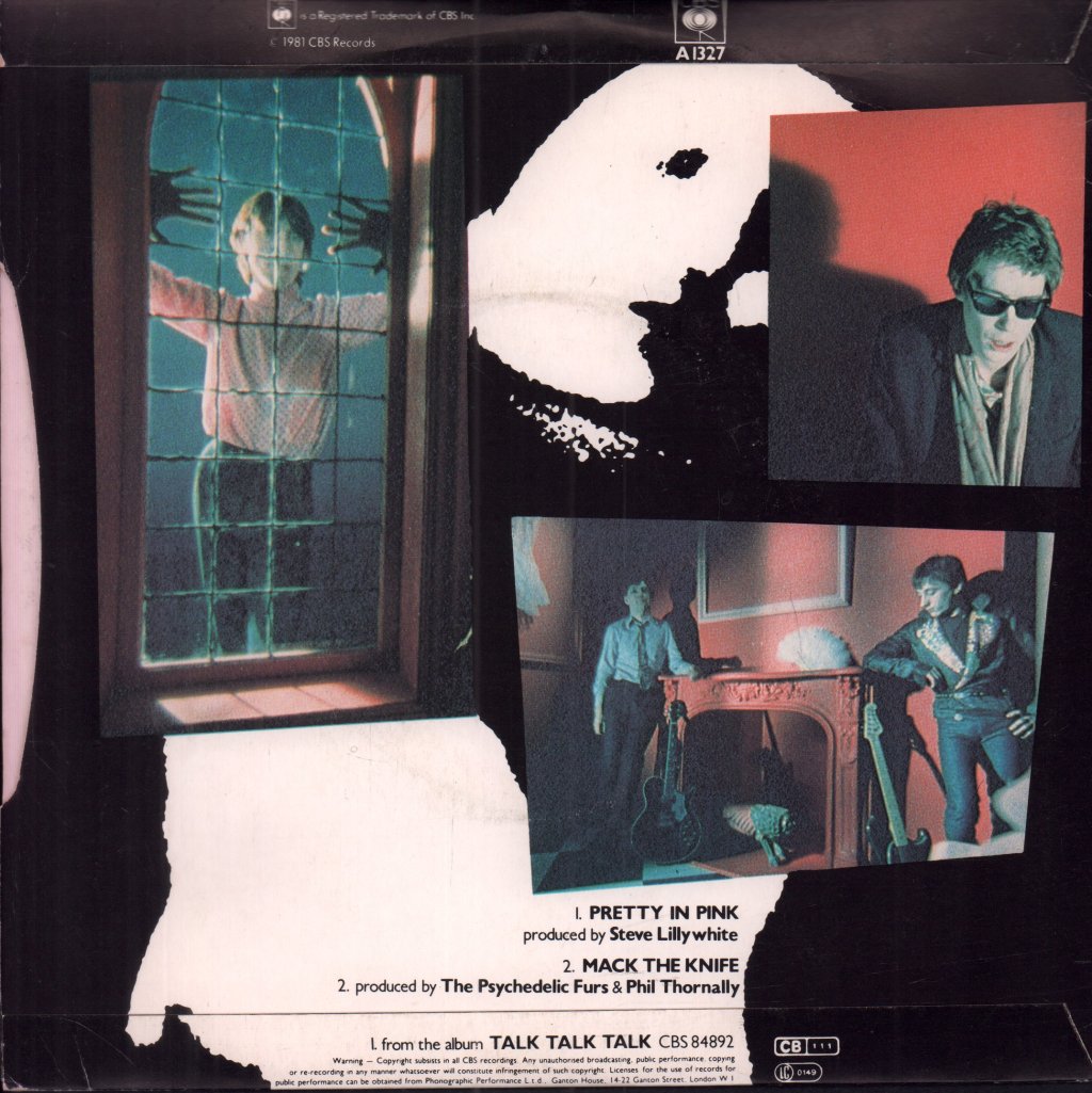 Psychedelic Furs - Pretty In Pink - 7 Inch
