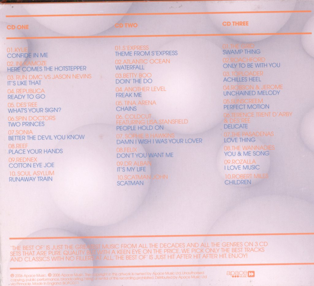 Various Artists - Best Of 90's - Cd Set