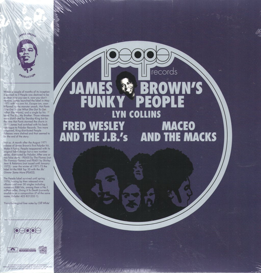 Various Artists - James Brown's Funky People - Double Lp