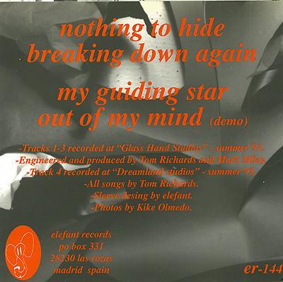 Waking Hours - Nothing To Hide - 7 Inch