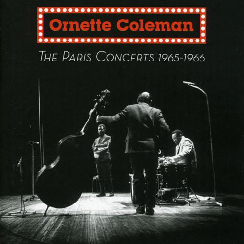 Ornette Coleman - Paris Concerts 1965-1966 - Cd