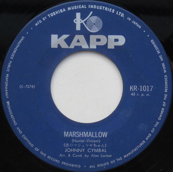 Johnny Cymbal - Marshmallow - 7 Inch