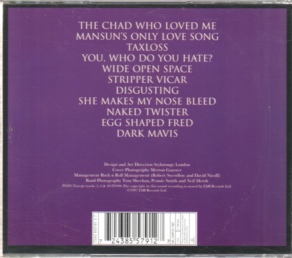 Mansun - Attack Of The Grey Lantern - Cd