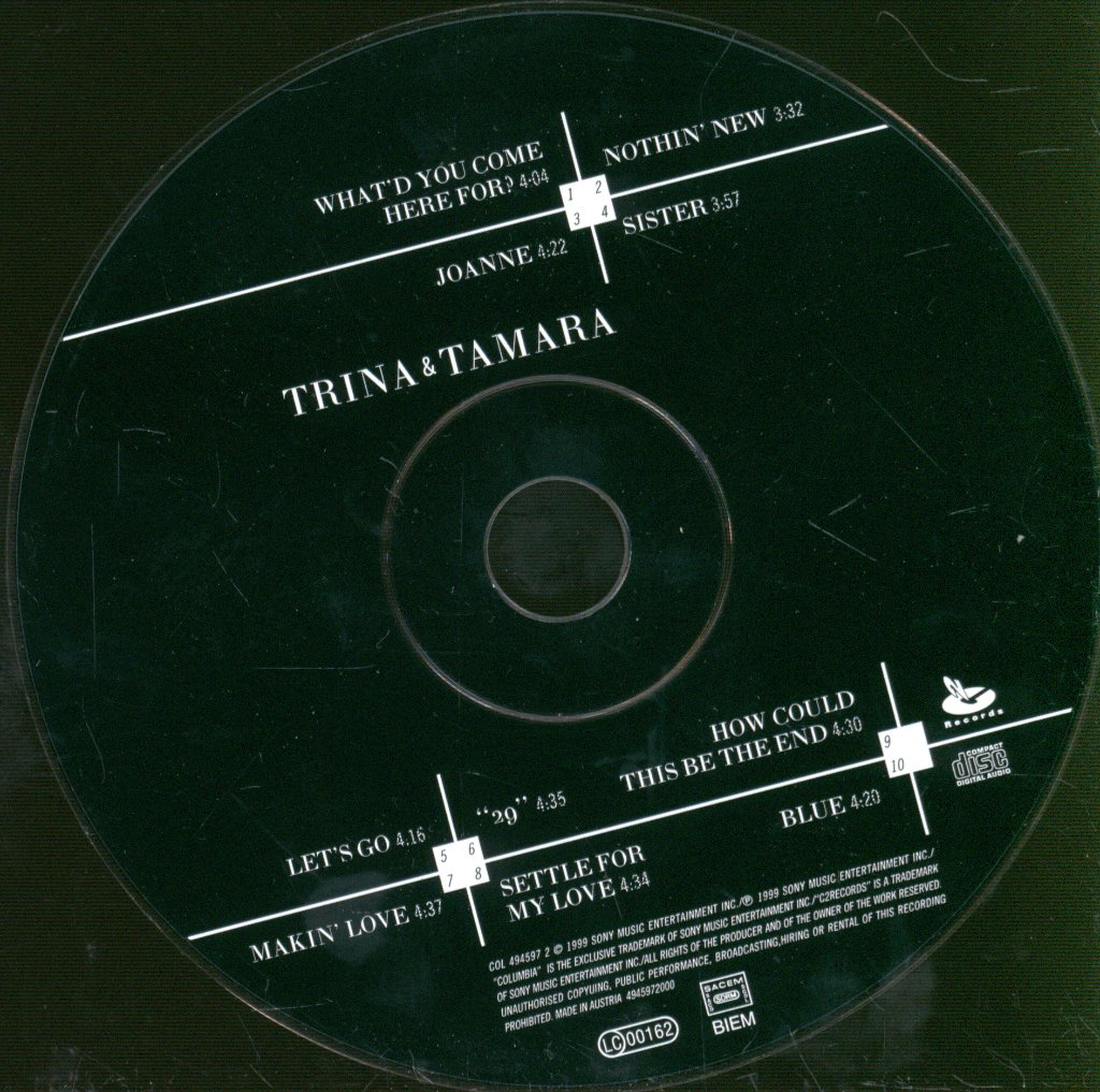 Trina And Tamara - Trina & Tamara - Cd