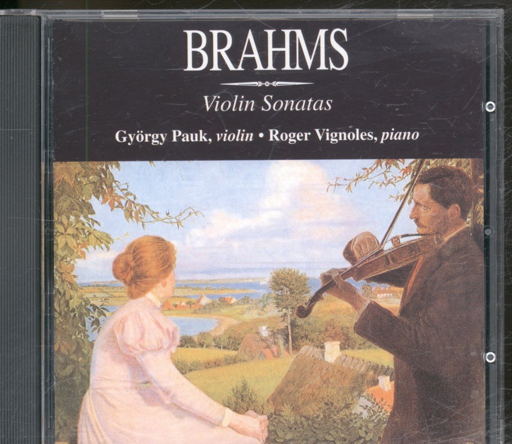 György Pauk, Roger Vignoles - Brahms Violin Sonatas - Cd