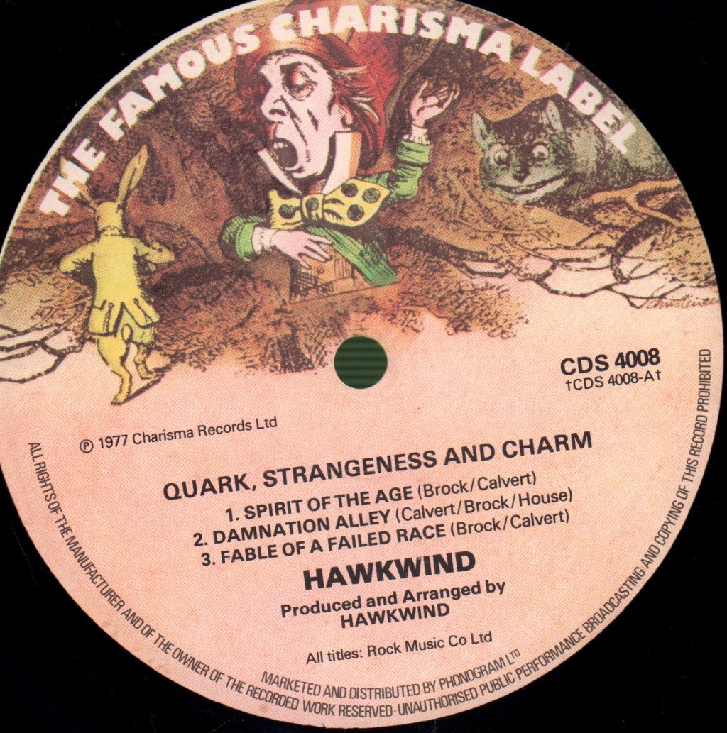 Hawkwind - Quark Strangeness And Charm - Lp