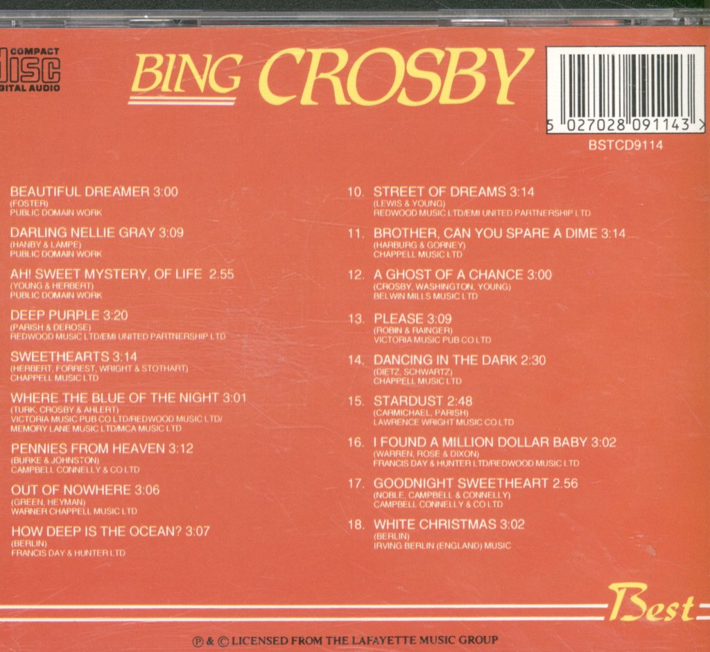Bing Crosby - Bing Crosby - Cd