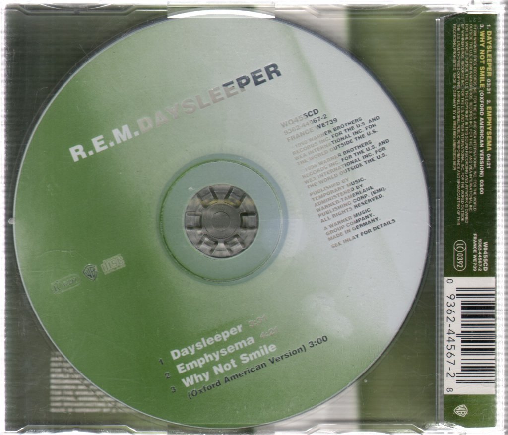 REM - Daysleeper - Cd