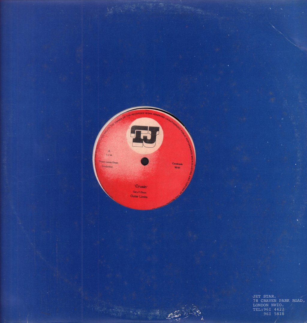 Outer Limits / tony j - Cruisin' / Isaph - 12 Inch