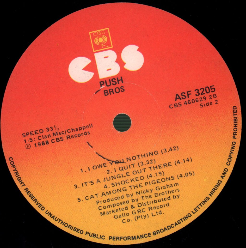 Bros - Push - Lp