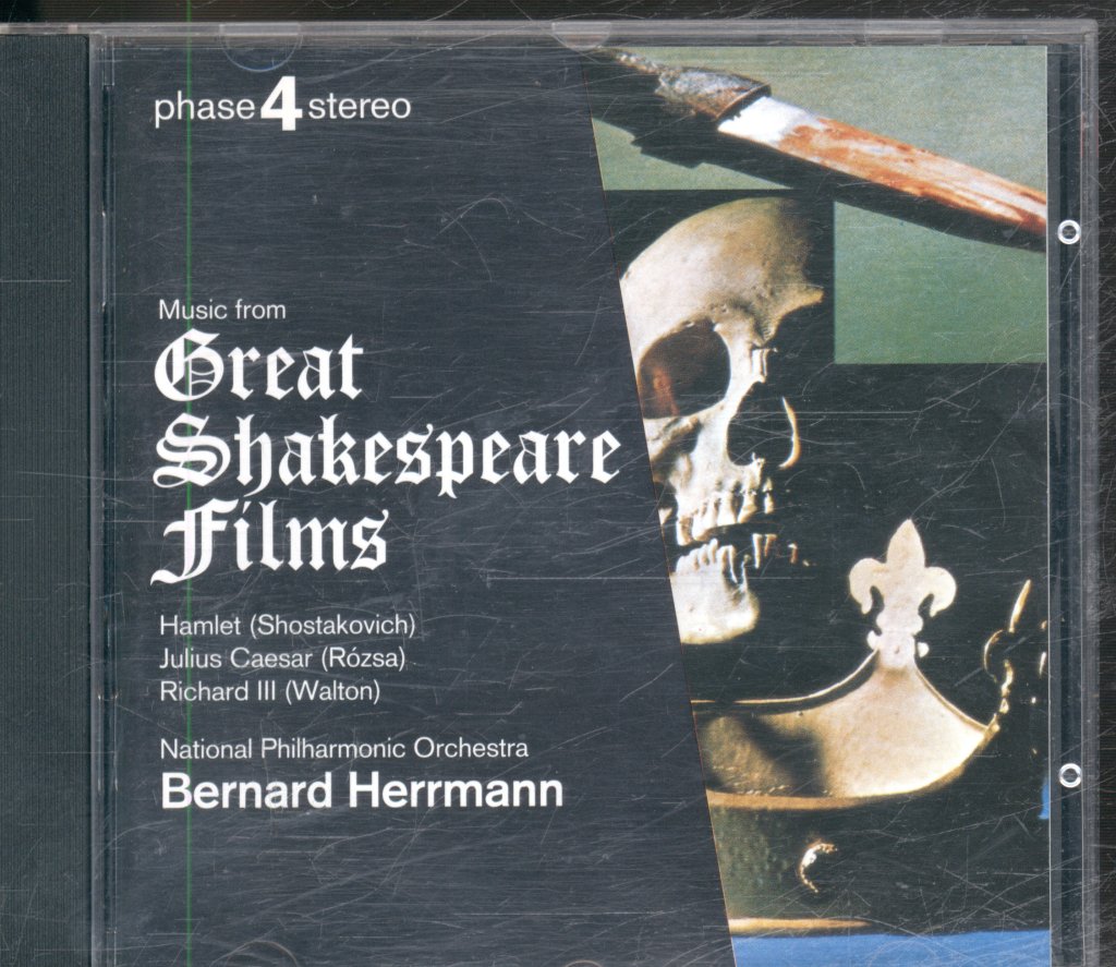 Bernard Herrmann, National Philharmonic Orchestra - Great Shakespeare Films - Cd