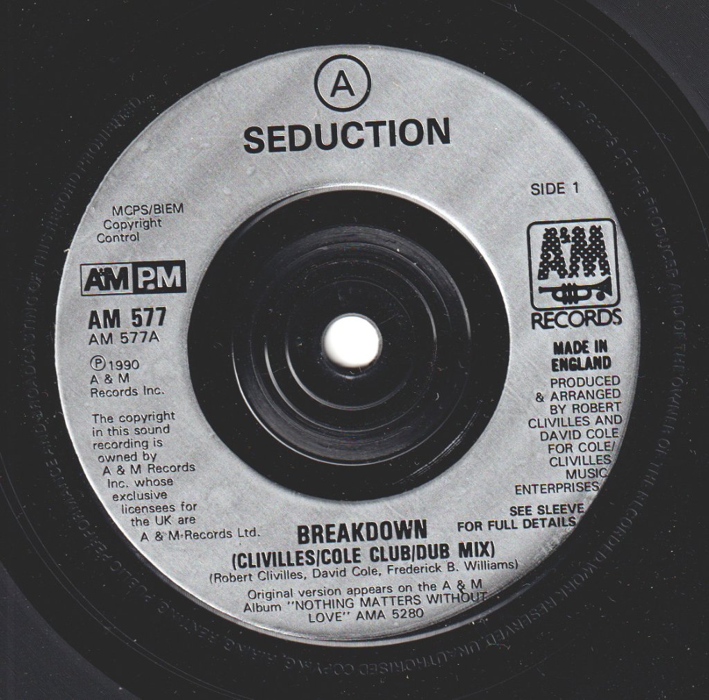 Seduction - Breakdown - 7 Inch