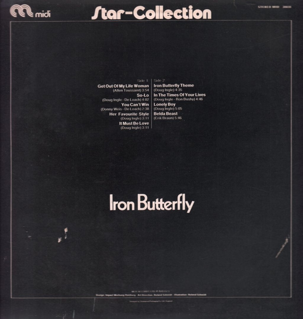 Iron Butterfly - Star-Collection - Lp