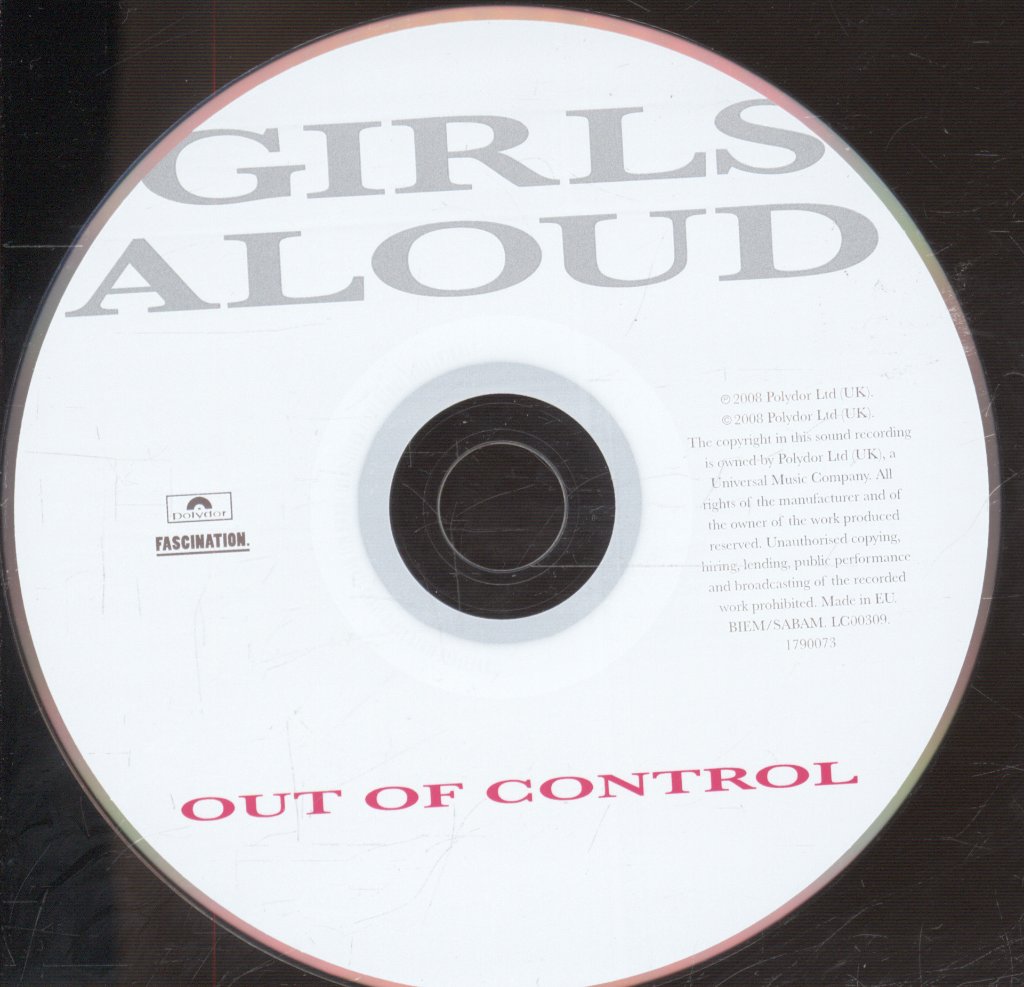Girls Aloud - Out Of Control - Cd