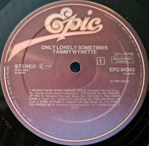 Tammy Wynette - Only Lonely Sometimes - Lp