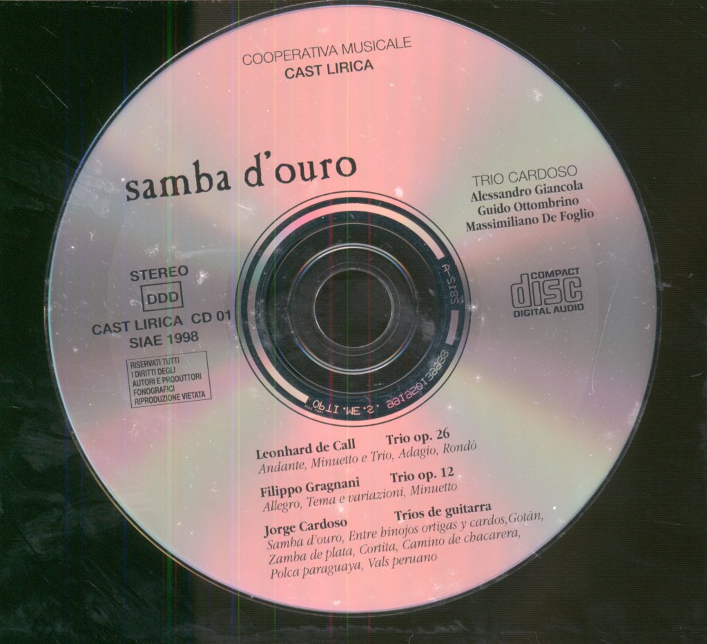 Trio Cardoso - Samba D'ouro - Cd