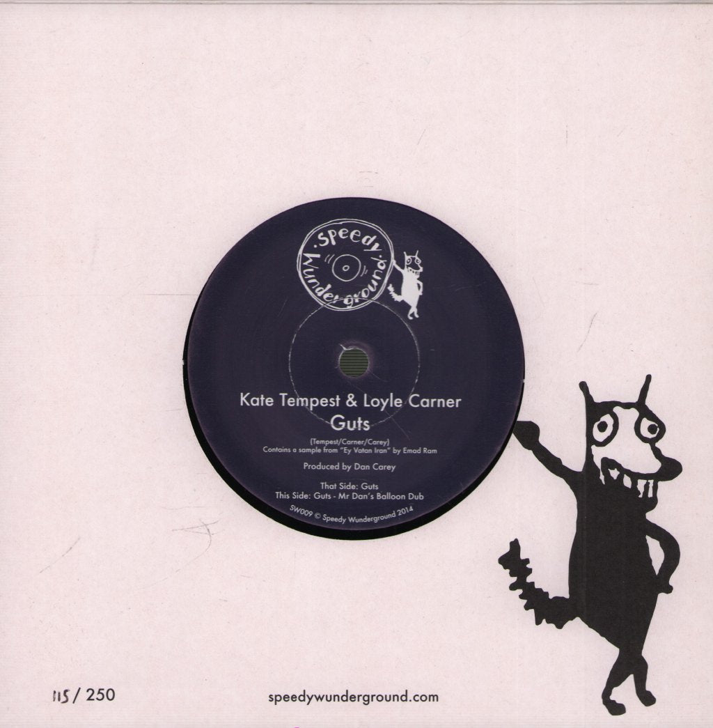 Kate Tempest and Loyle Carner - Guts - 7 Inch
