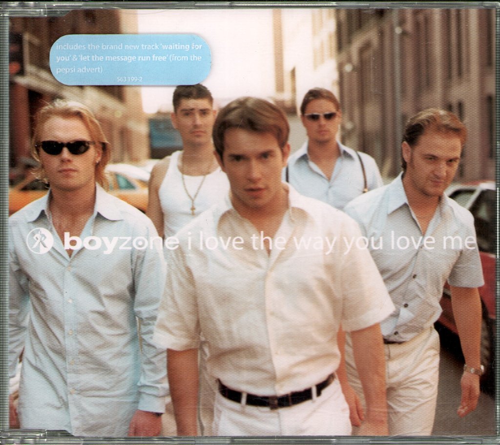 Boyzone (Boy Band) - I Love The Way You Love Me - Cd