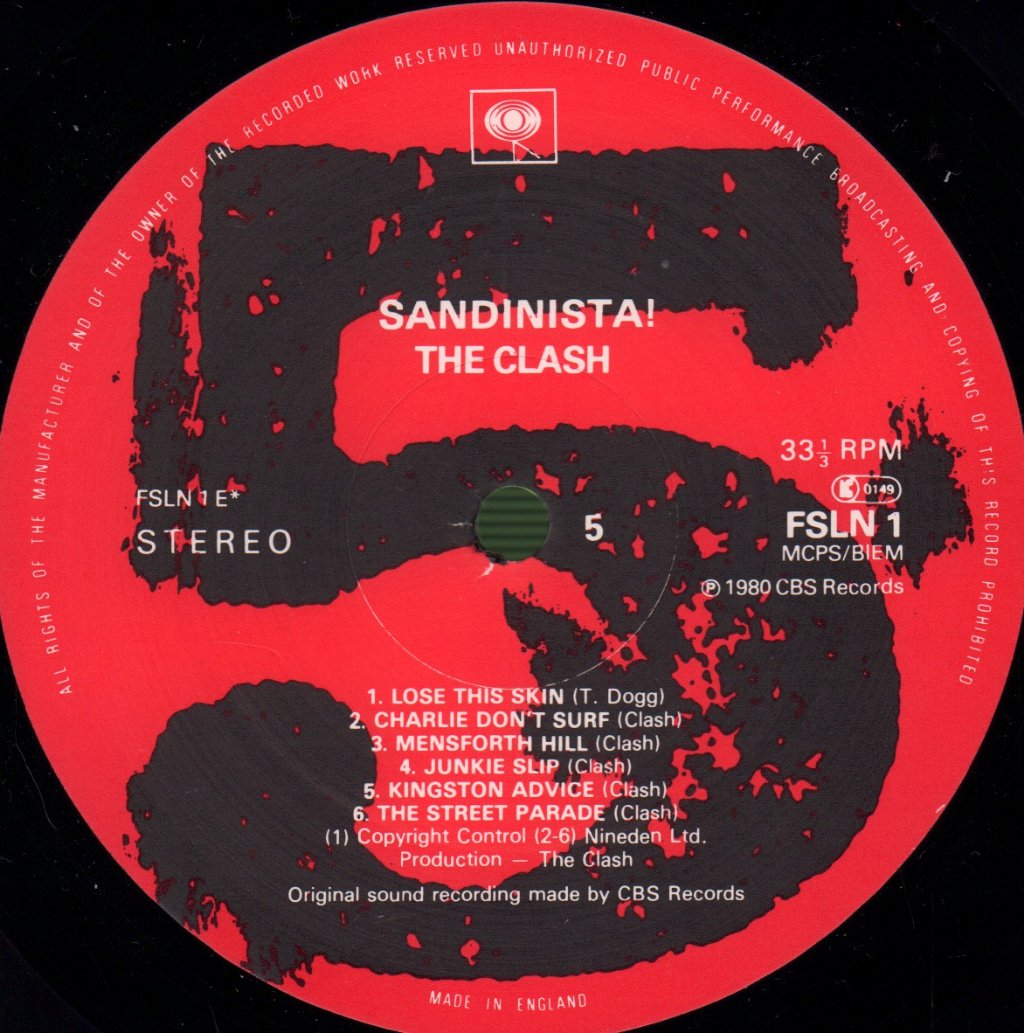 Clash - Sandinista - Triple Lp