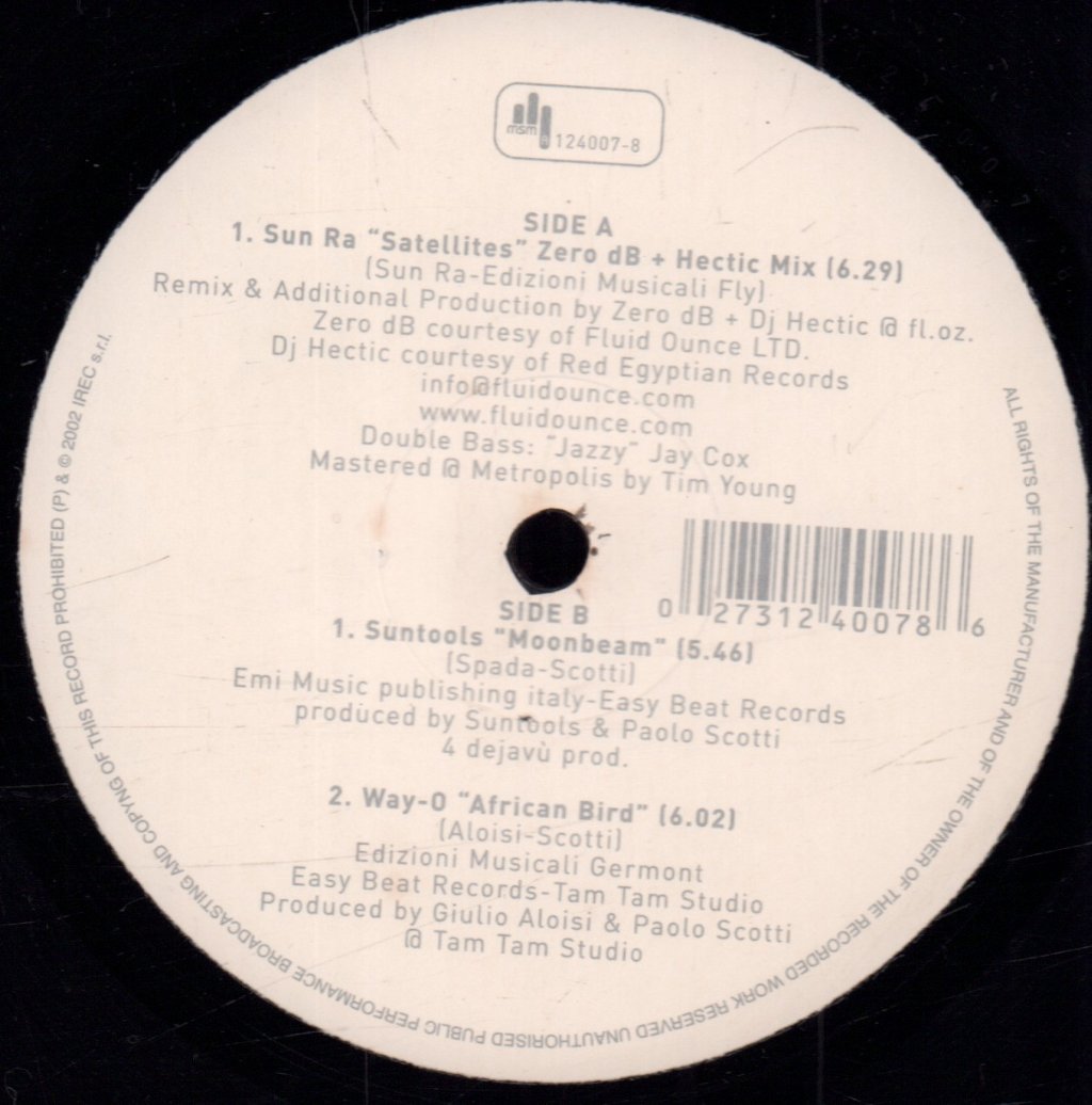 Sun Ra / Suntools / Way-O - Sun Ra Tribute - 12 Inch