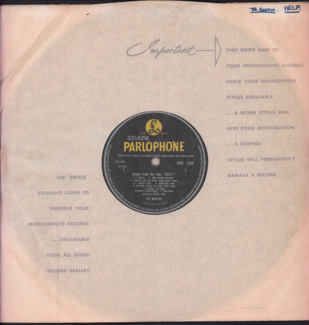 Beatles - Help - Lp