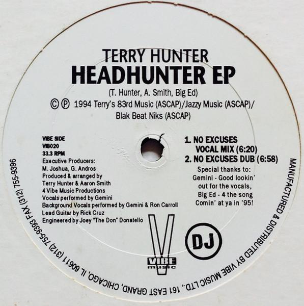 Terry Hunter - Headhunter EP - 12 Inch
