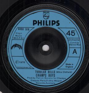 Champs Boys - Tubular Bells - 7 Inch