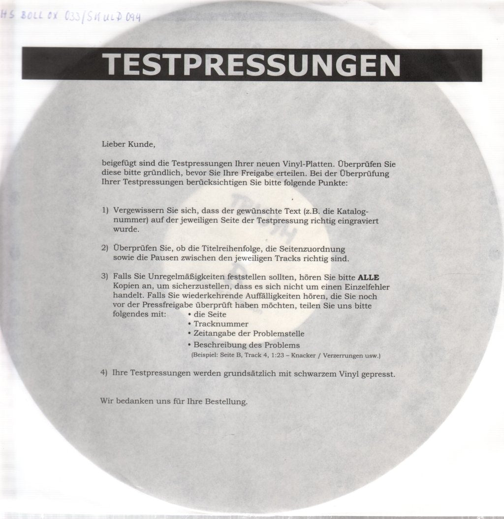 Instigators - Blood Is On Your Hands - Lp