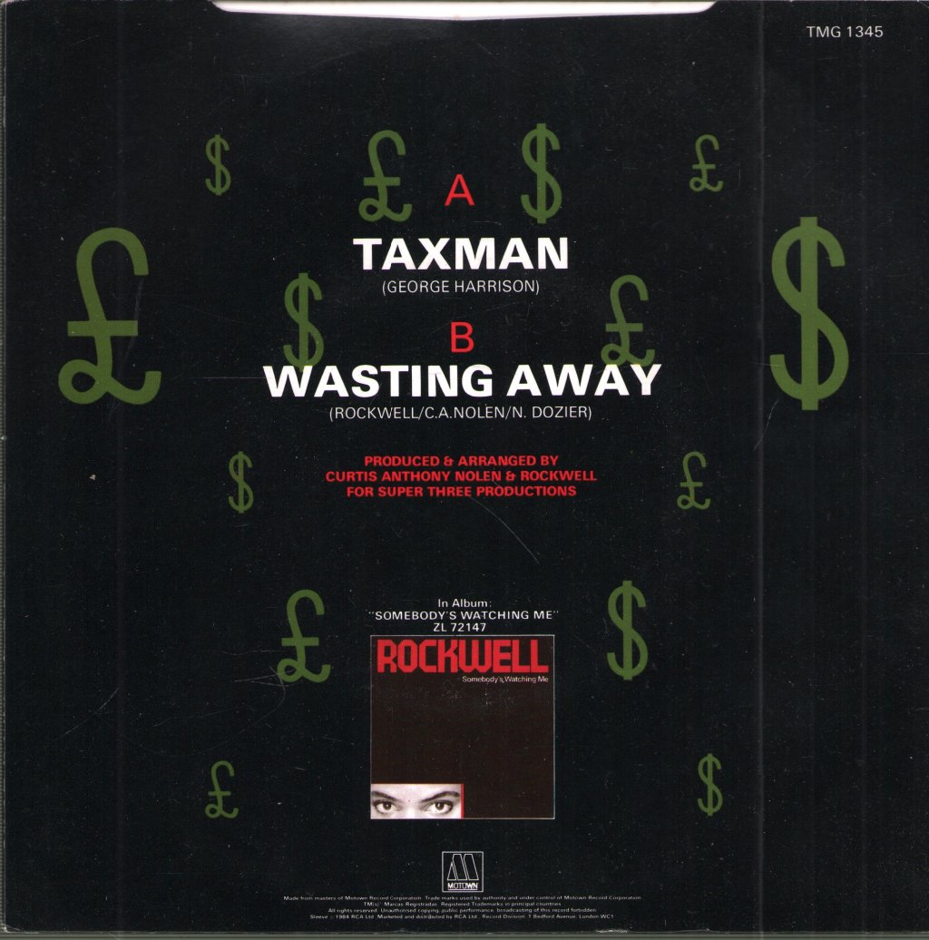 Rockwell - Taxman - 7 Inch