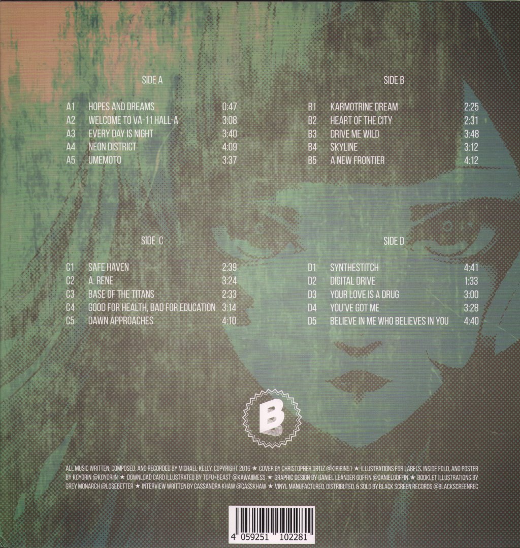 Garoad - VA-11 HALL-A: Official Soundtrack - Lp