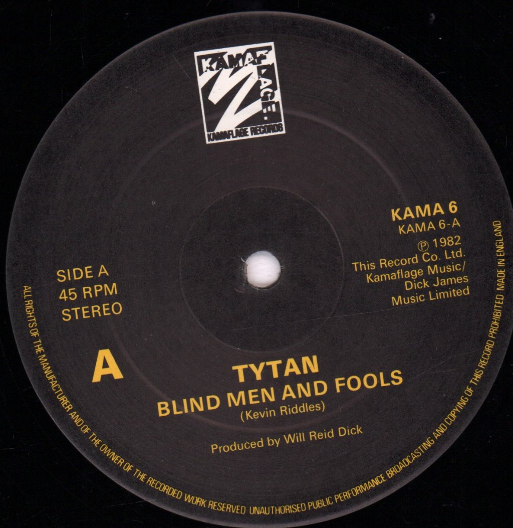 Tytan - Blind Men And Fools - 12 Inch