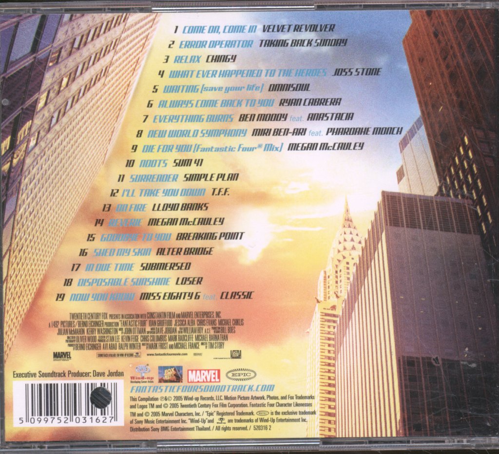 Various Artists - Fantastic 4 The Album - Cd