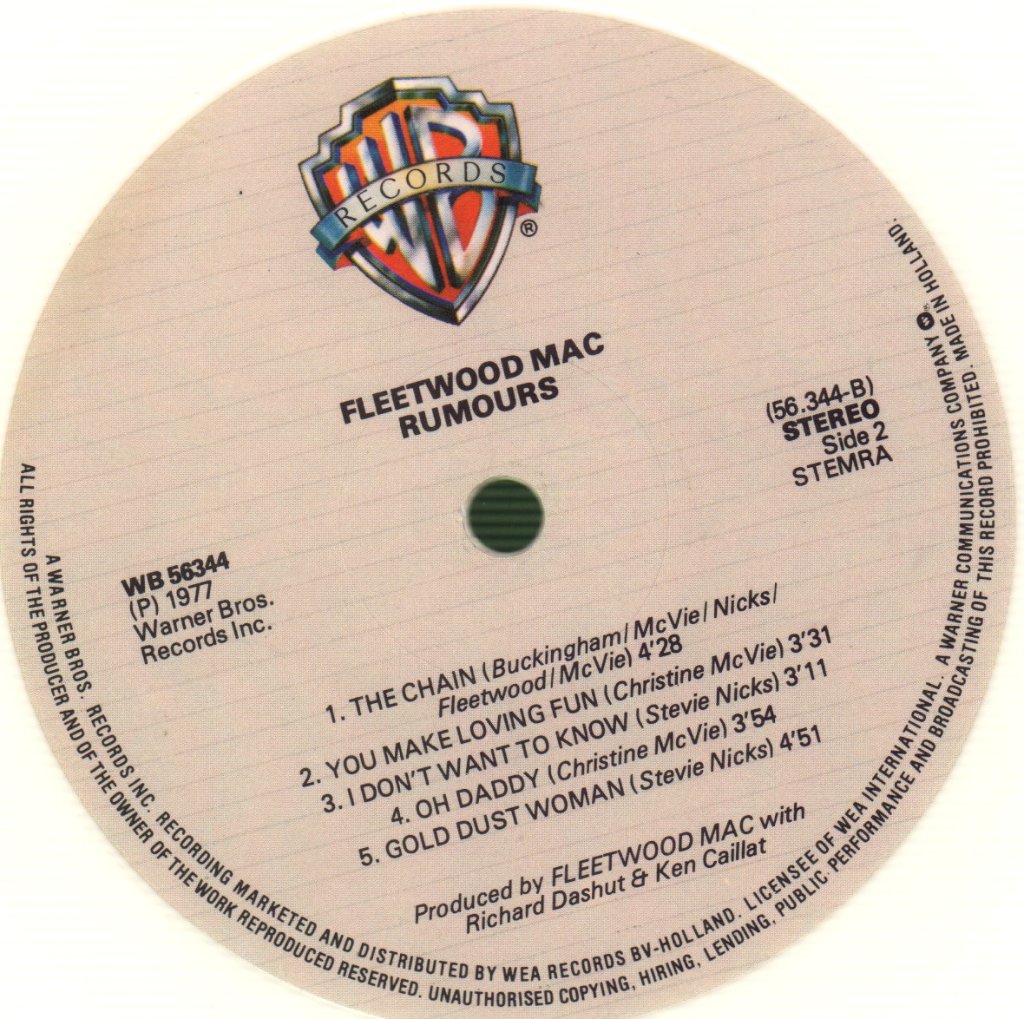 Fleetwood Mac - Rumours - Lp
