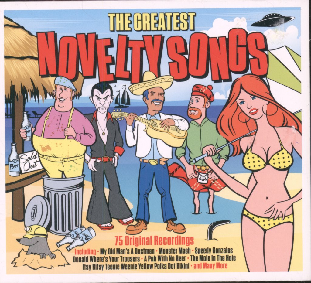 Various Artists - Greatest Novelty Songs - Cd Set