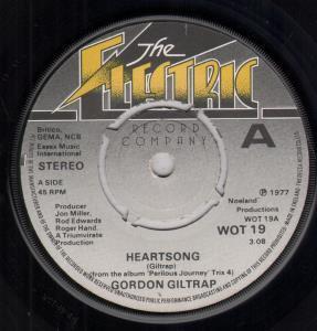 Gordon Giltrap - Heartsong - 7 Inch