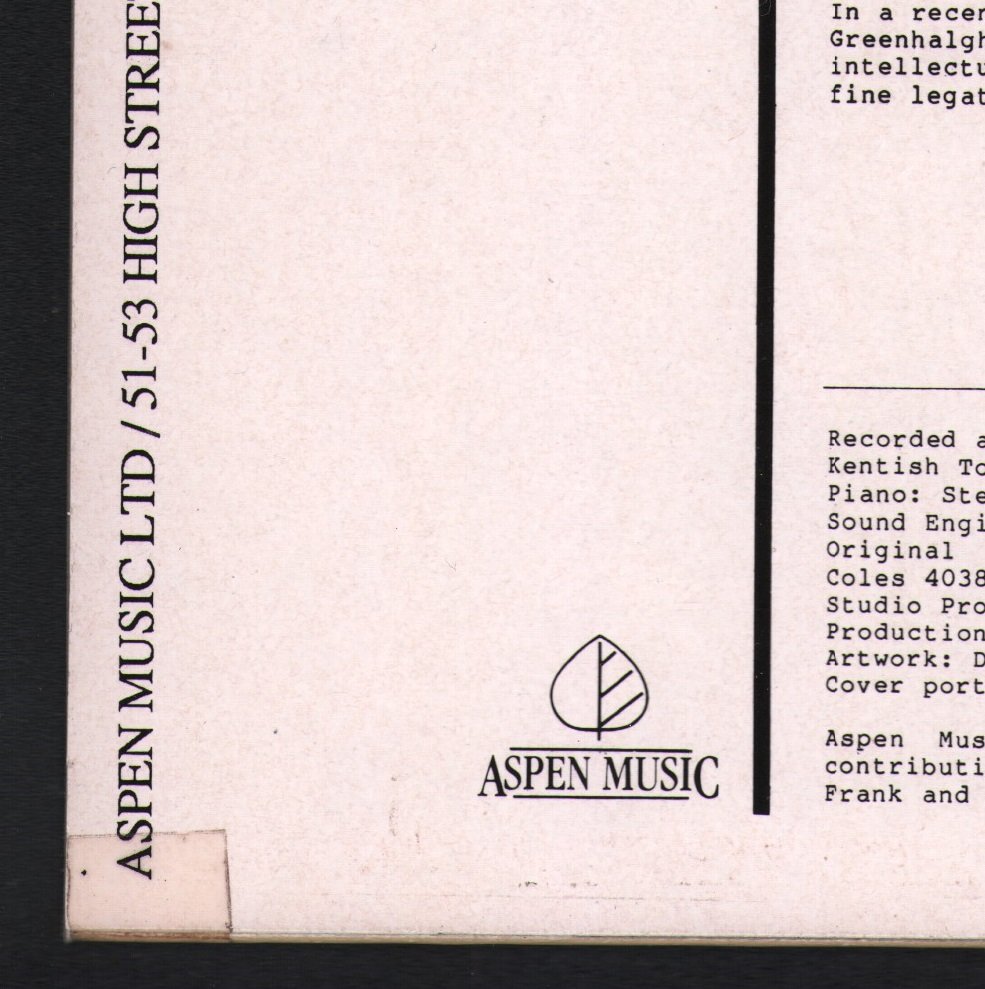 Peter Jacobs - Maurice Emmanuel - Six Sonatines - Lp